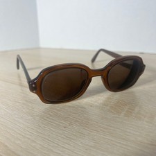 Vintage Romco 4 1/2 - 5 3/4 RO 48-20 Eyeglasses READ DESC FRAMES ONLY Brown