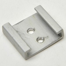 SLITTA PER FLASH FOTOCAMERA ANALOGICA IN ALLUMINIO, RICAMBIO.