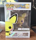 Funko Pop! Pichu Pearlescent Figure 579 Pokemon Center Exclusive, Sealed