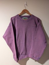 Vintage 1990s Levi Strauss  Co. Purple Crewneck Sweatshirt Made In USA Medium