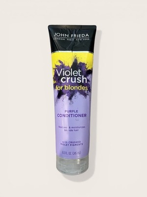 John Frieda Violet Crush For Blondes Purple Conditioner for Blonde Hair - 8.3 oz