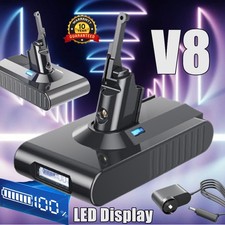 9500mAh Battery For Dyson V8 SV10 Absolute Animal Fluffy SONY & Charger Adapter