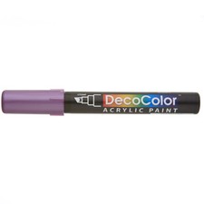 DecoColor Metallic Violet Acrylic Paint Marker Multicolor