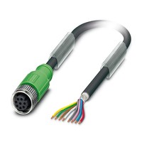 Phoenix Contact - SAC-8P-10,0-PUR/M12FS Sh - Sensor-/Aktor-Kabel - 1522891