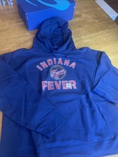 Fanatics Women’s XL Navy Hoodie Indiana Fever WNBA NWOT