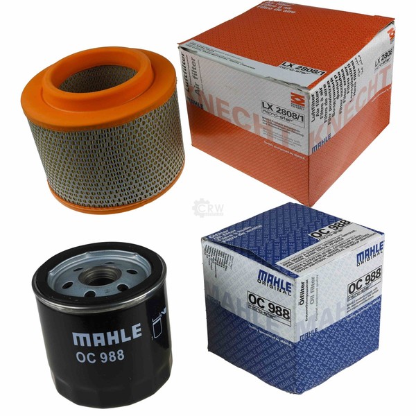Mahle / Knecht Set Filterpaket Luftfilter Lx 2808/1 ÖLfilter Oc 988-image