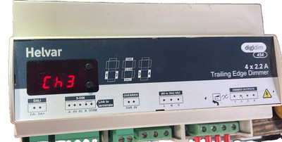 HELVAR 454 4x 2.2 A TRAILING EDGE DIMMER REV.4 S/W V1.6