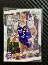 2025-26 Panini Prizm WNBA White Seismic Dearica Hamby Los Angeles Sparks #39