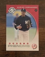2001 Donruss Class of 2001  #246 Adrian Hernandez /625 YANKEES Rookie Phenoms￼