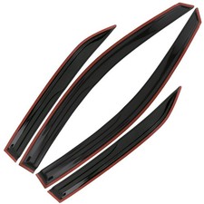 Tinted Smoke Window Visor Sun Rain Guard Set For 2009-2013 Toyota Corolla Tinted Smoke Window Visor Sun Rain Guard Set For 2009-2013 Toyota Corolla