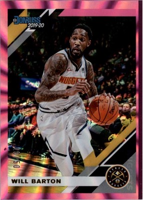 2019-20 Donruss Holo Pink Laser #51 Will Barton /50 - BSK