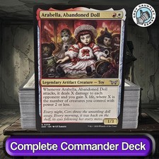 Arabella, Bambola Abbandonata COMMANDER DECK Gettoni Aggro Boros Burn MTG Personalizzata EDH