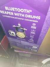 Haunted Living Bluetooth Reaper w/ Drums Free...