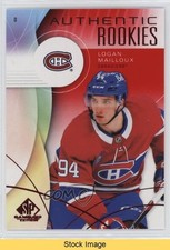 2024 Upper Deck SP Game Used Authentic Rookies Red Logan Mailloux #273 READ 1s8j