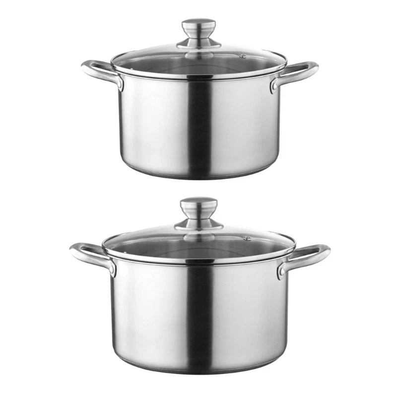 Convenient 20/22cm Soup Pots Home Stock Pots Quality Cookware for Cooking