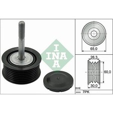 INA 532 0793 10 Umlenkrolle Führungsrolle Keilrippenriemen für PORSCHE CAYENNE