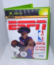 ESPN NBA 2K5 - Microsoft Xbox Game - Complete w/ Manual