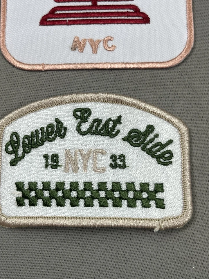 Lacoste Logo Patches Mixed Lot Iron On / Sew On For Clothes Bags etc - 9 Pcs - Image 4 of 4