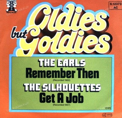 The Earls / The Silhouettes (Oldies..) - Remember Then / Get A Job 7'' (VG+) '