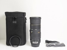 Sigma EX 50-500mm F/4-6.3 APO HSM Zoom Lens Canon EF Excellent w/case