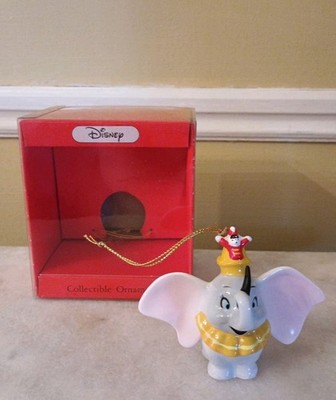 Schmid Walt Disney Co. Disney Dumbo Circus Porcelain Ornament EUC Box