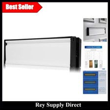 12-Inch Telescopic Letterbox - Durable Draught Proof Solution for Doors
