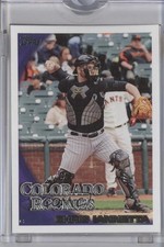 2010 Topps Topps Vault Blank Back 1/1 Chris Iannetta 2h1