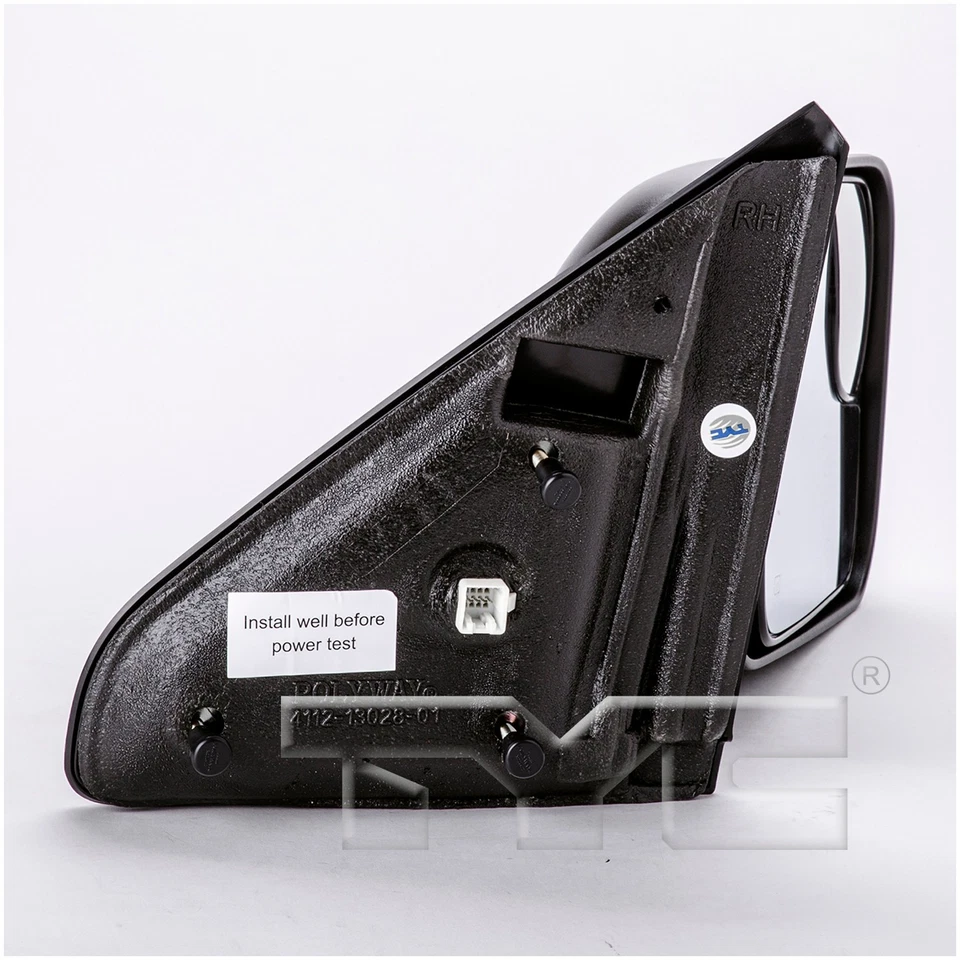 Espelho de porta direito Dodge Ram 3500 2003-2009 TYC 2003 2004 2005 2006 2007 2008 - Imagem 3 de 3