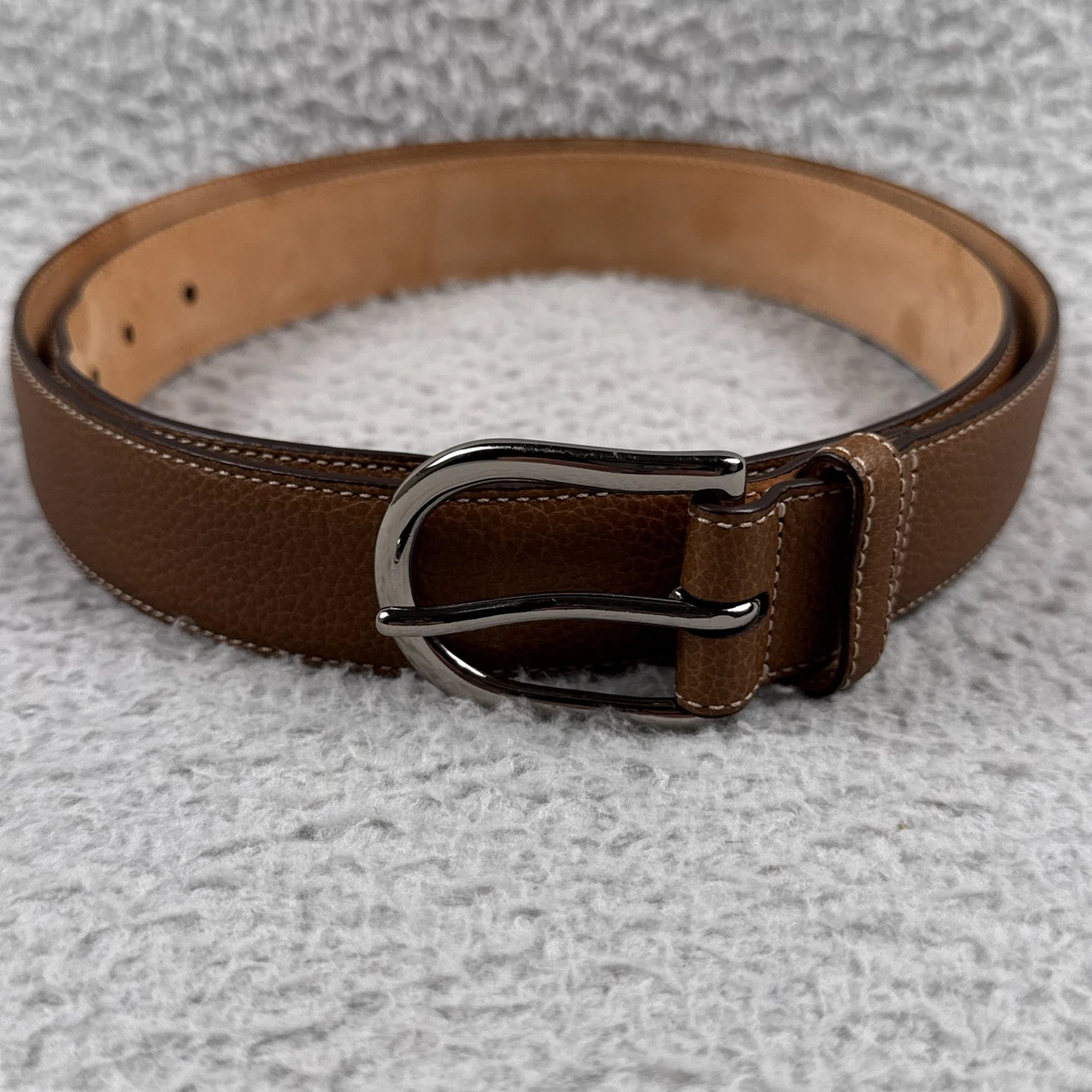 Coach harness belt brown medium Amazon.com: Coach40MM Sculpted C Belt : Clothing, Shoes  main image 2