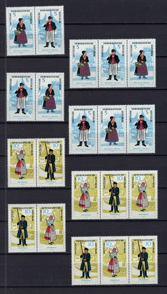 DDR ZDR WZd 144 - SZd 75 - Minr. 1074-1079 - alle 24 ZDR postfrisch - (#SO-55) - Bild 1 von 3
