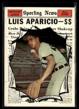1961 Topps Luis Aparicio EX Set Break #574