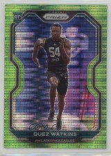 2020 Panini Prizm Rookie Neon Green Pulsar Prizm Quez Watkins #344 0vk0