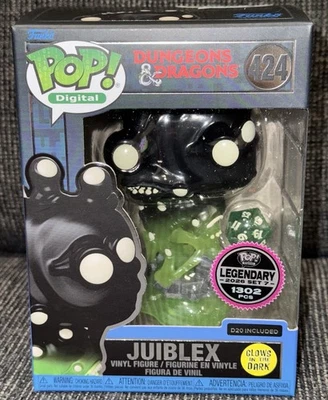 Funko Pop Digital Exclusive Dungeon Dragons Juiblex LE 1,302 In Hand - Image 1 of 4