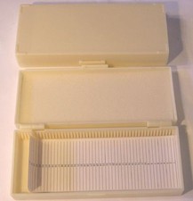 Microscope Slides Storage Transport Box Case 50 Slides New