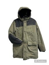 Timberland Parka Nylon Olive Boys coat size XL 18-20