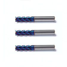 3Pcs 6.0MM HRC65 4 Flutes Tungsten Carbide End Mill CNC Milling Cutter Drill Bit