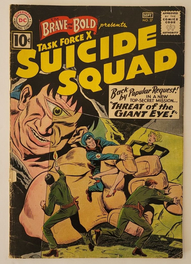 DC COMICS BRAVE AND THE BOLD #39 TASK FORCE X SUICIDE SQUAD VG