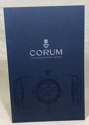 CORUM 2009 Katalog Admiral's Cup Tourbillon Chrono GMT TI Golden Bridge OEM /
