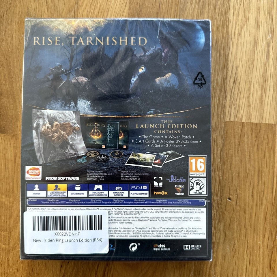 Elden Ring Launch Edition PS4 Brand New Sealed eBay