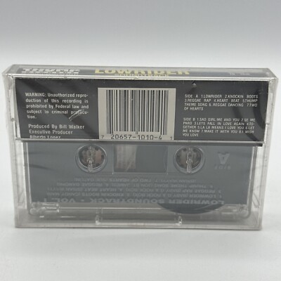 Lowrider Soundtrack Volume 1 US Cassette Tape Sealed Thump Records