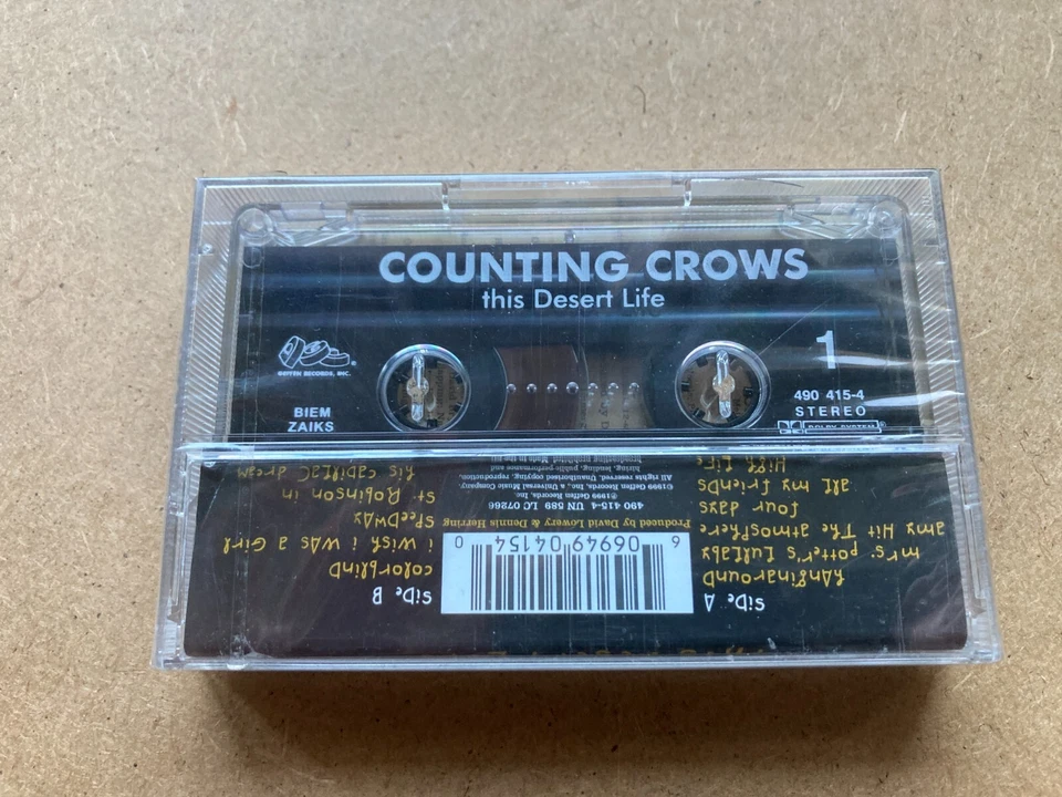Counting Crows - This Desert Life Cassette MC Tape New Sealed - Image 2 of 3