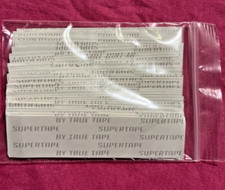 Supertape 1"X 3"Straight Strips Double Sided Tape 36 Pieces Lace Wigs,Toupee,Ha