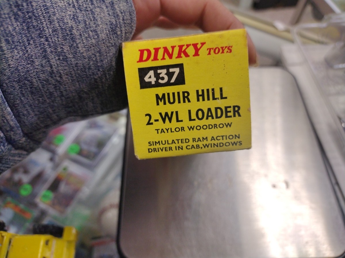 Dinky Toys #437 Muir Hill 2-WL Loader Yellow Made In England
