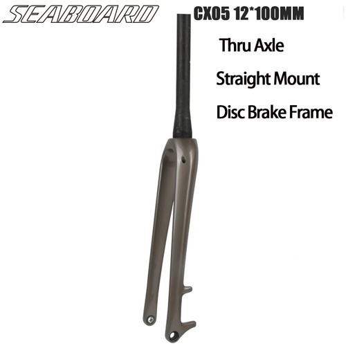 700C Full Carbon Fiber Road Bike Front Fork Tapered Bicycle Forks Disc Brake - Picture 7 of 22