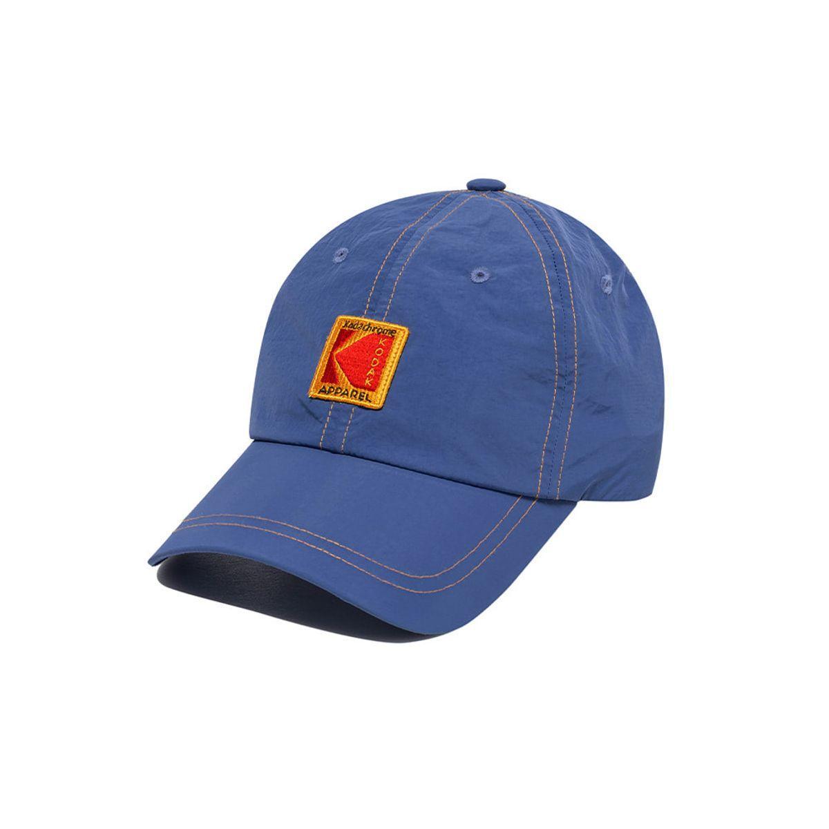 ◆KODAK◆ OBIK ARTIST KODAK PEOPLE WOVEN BALL CAP IVORY K424 Genuine Kodak [Ovic Writer] Kodak People Woven Ball Cap BLUE