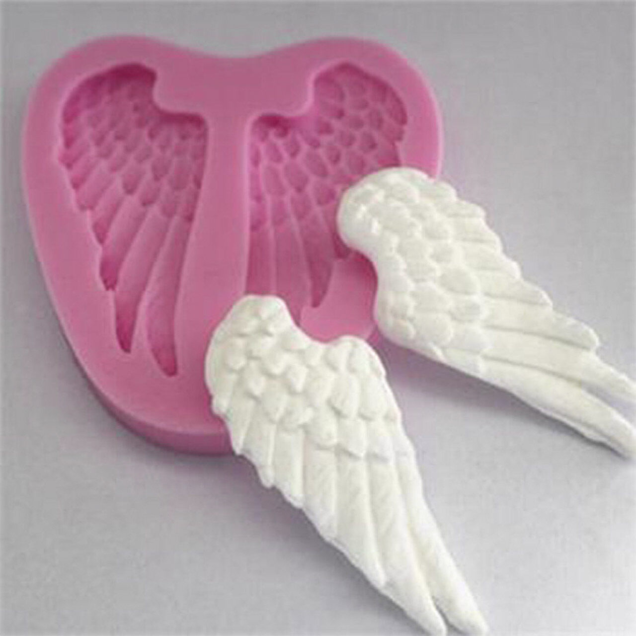 Silicone Angel wings Mold Gorgeous Fondant Mould Sugar Decor Cake craft Tool Baking Challenge the lowest price of Japan ☆ ·