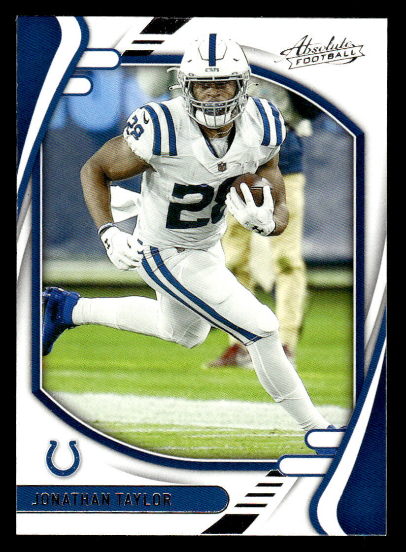 2021 Panini Absolute #13 Jonathan Taylor Retail Card Indianapolis Colts
