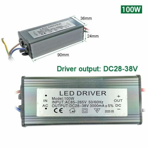 10w 20w 30W 50W 70W 100W Led driver power supply Waterproof watt current adapter - Picture 9 of 16