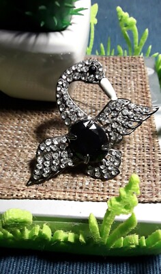 Grande Cristallo Smaltato Arcobaleno Libellula Spilla Scialle Pin Gioielli In Stile Vintage - Foto 7