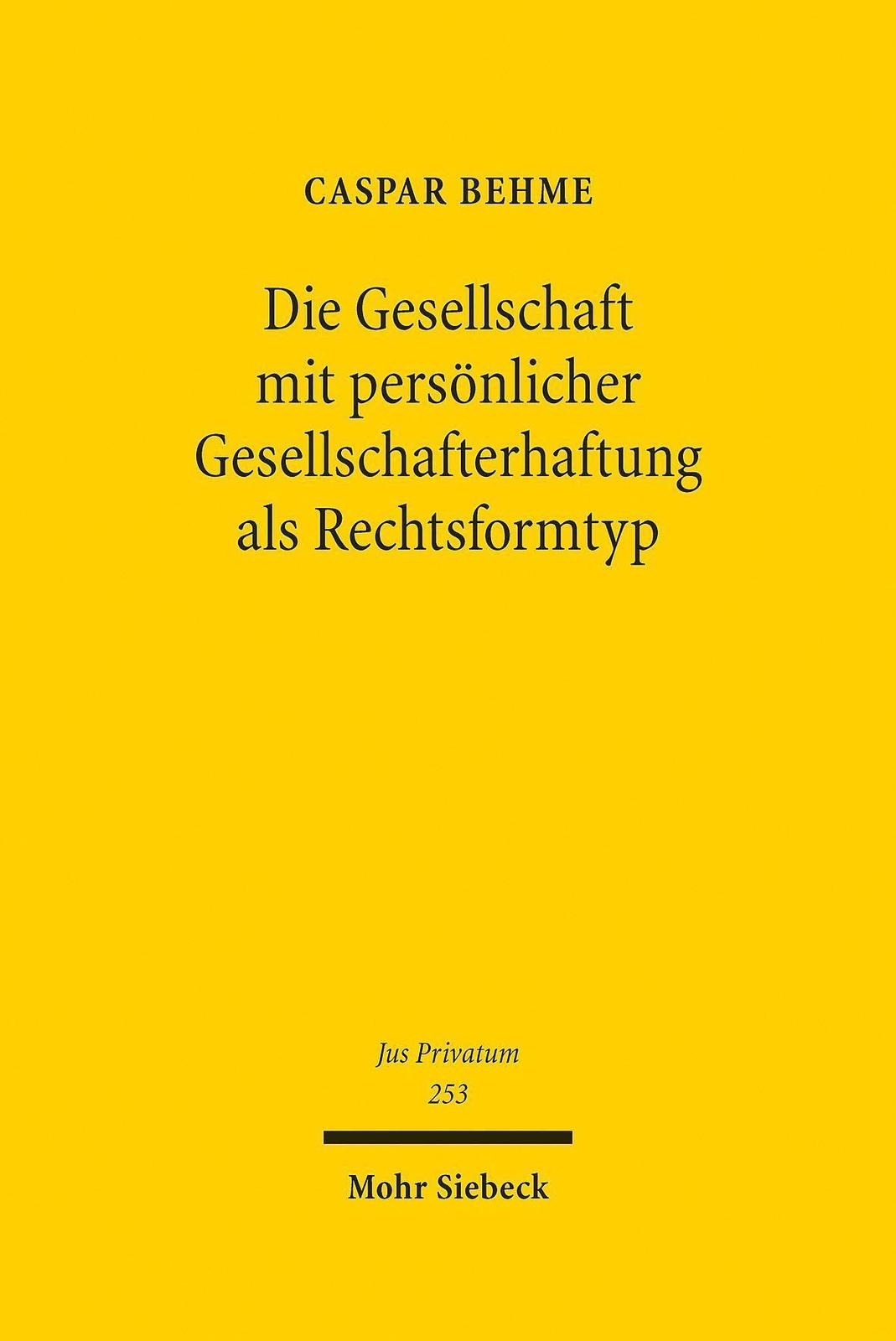 Thumbnail - Die Gesellschaft Mit Persönlicher Gesellschafterhaftung Als